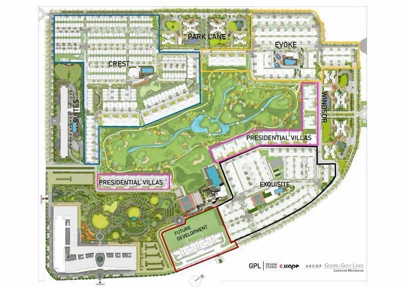 Sobha Dream Gardens master plan
